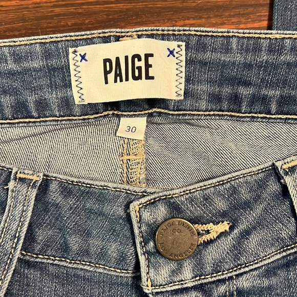 Paige Verdugo Ankle Skinny Jeans in Like New Condition sz30 - Picture 5 of 6